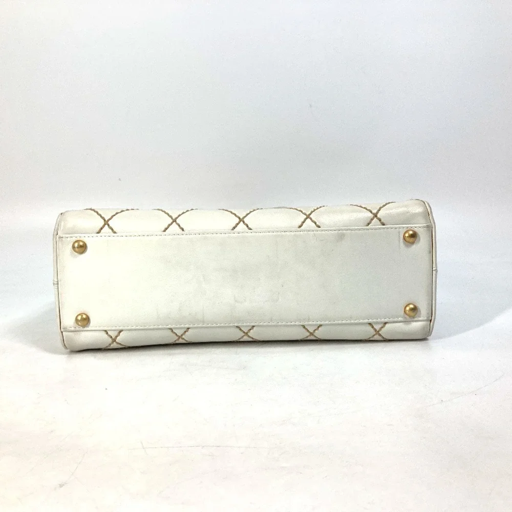 CHANEL Vintage White Bag